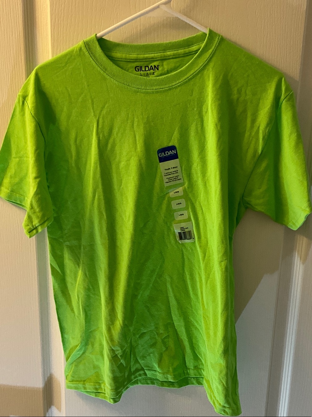 Gildan Bright Lime Green Short Sleeve Tee